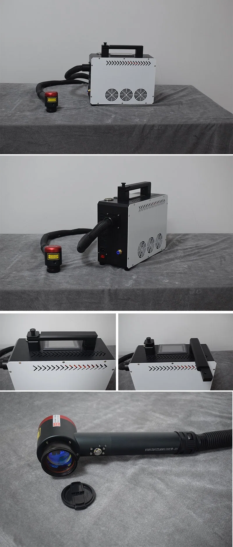 Deltaclean Portable Laser Obstacle Remover, Explosive Ordnance Disposal Laser Cleaning Machine