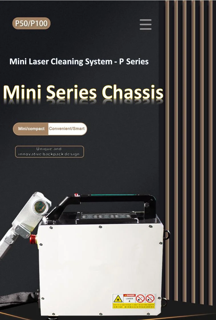 Laser Equipment Pulsed Laser Cleaning Machine 50W 100W 200W Portable Laser Cleaner 3000W