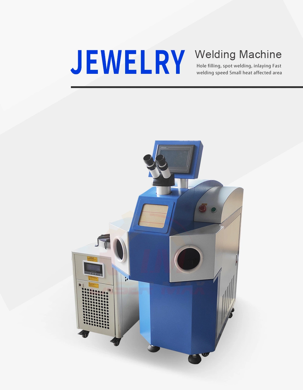 Water Cooling Jewelry Welder 200W Craft Gold Jewelry Laser Welder Machine