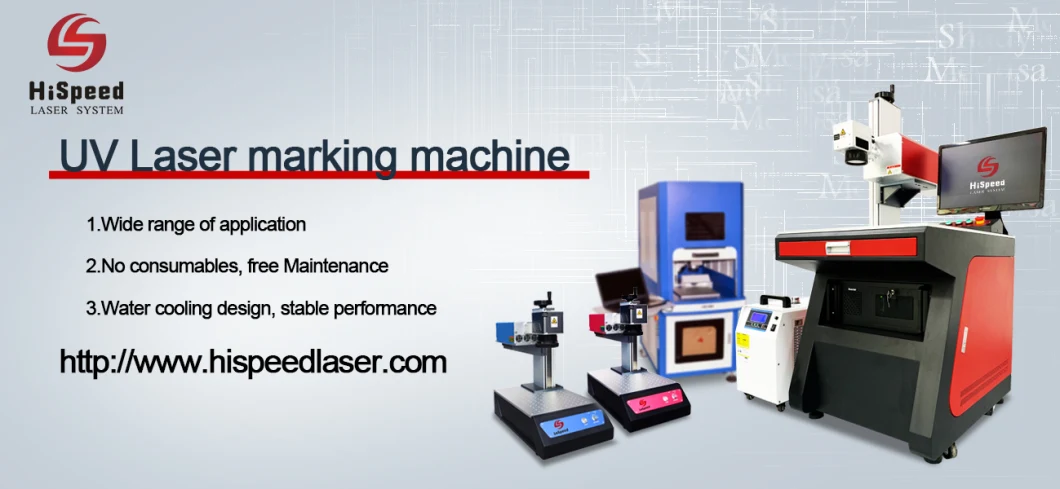 Hispeed UV Laser Marking Machine Precision Process Laser Engraver for PCB Board Laser Cutting