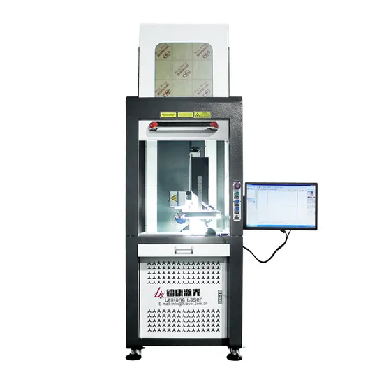 Enclosed Vision Automatic Laser Marking Machine CCD Vision Positioning Visual Laser Marking Machine