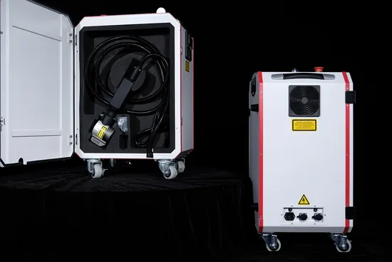 Laser Coating Removal Surface Preparation Equipment 100W 200W Laser Cleaning Systems Laser Cleaner 