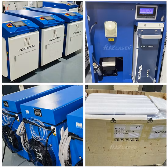 2000W 3000W Handheld Fiber Laser Cleaning Machine Laser Cleaner for Rust Paint Coating Oil Removal Blasting Derusting with Double Wobble Head