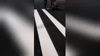 Long Lasting Security Reflective Traffic Road Markings Thermoplastic Road Marking 