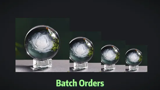 Green Laser Marking Machine Enclosed Design for Crystal Cubes 
