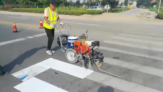 High Quality Road Cold Marking Machine Marking Thickness 0.2