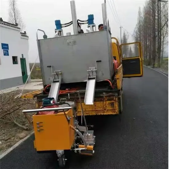 Road Marking Paint Boiler Hydraulic Double Cylinder in China 