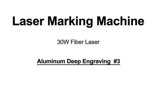 Portable 20W 50W Max Fiber Laser Engraver Laser Marker on Metal 