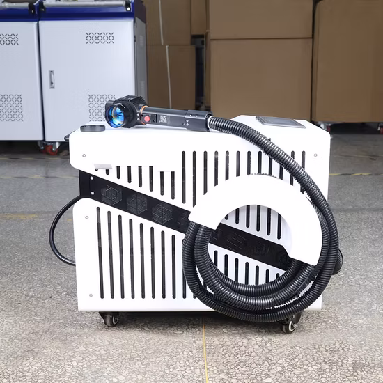 100W 200W 500W Laser Cleaning Machine for Metal Rust Cleaning