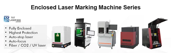 Sealed Closed Type Inclosed Enclosure Laser Marker with Highest Cdrh Safety 